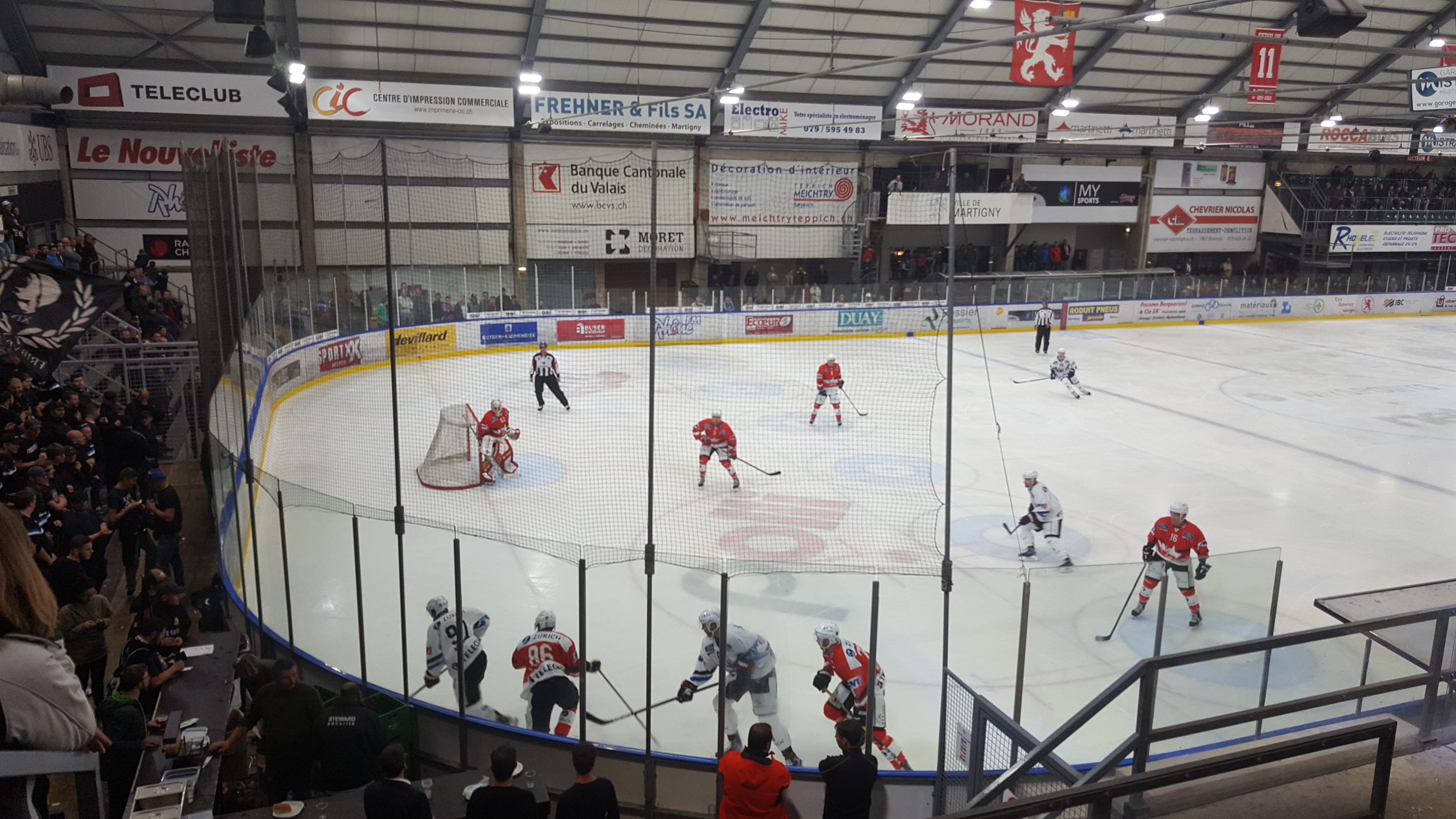 Hockey sur glace: La marche était trop haute pour le HCV Martigny en Coupe de Suisse